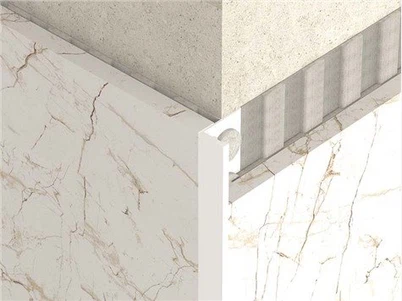 حافة بلاط مستقيمة