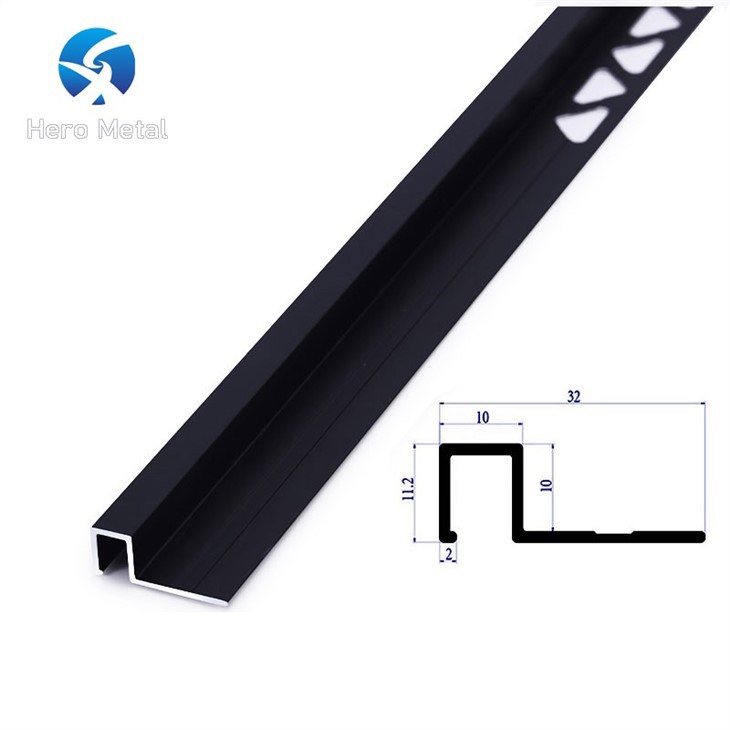 square tile trim