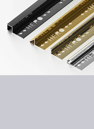 Hero metal - Stainless Steel Tile Trim Catalogue Hero metal - Stainless Steel Tile Trim Catalogue