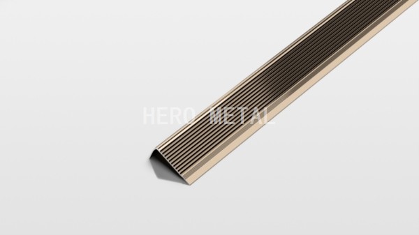 HM-L-062 Rose gold L shape STAIR NOSING HM-L-062 Rose gold L shape STAIR NOSING